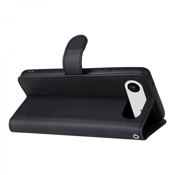Läder Magnetfodral iPhone Air Svart