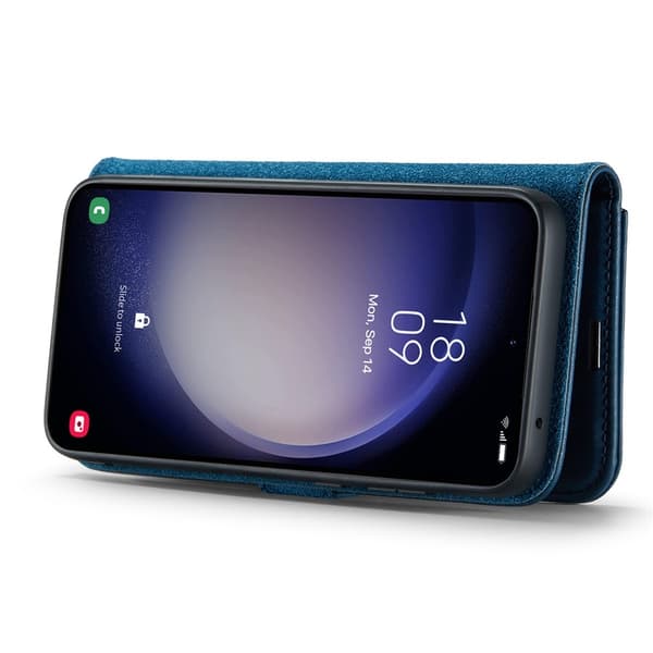 DG.MING 2-i-1 Magnetiskt Plånboksfodral Samsung Galaxy S26 Plus Blå