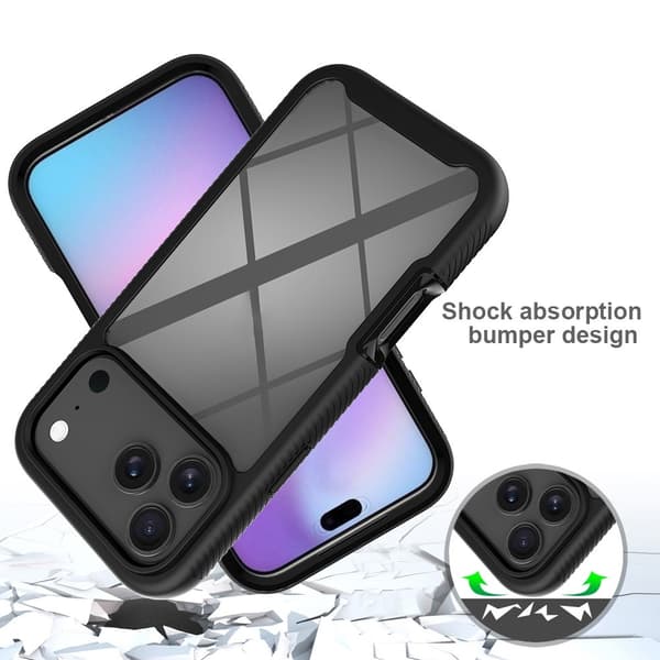 All-Round Protection Case iPhone 17 Pro Max Svart