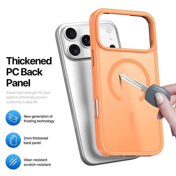 Dux Ducis Yind Series Case MagSafe iPhone 17 Pro Max Orange