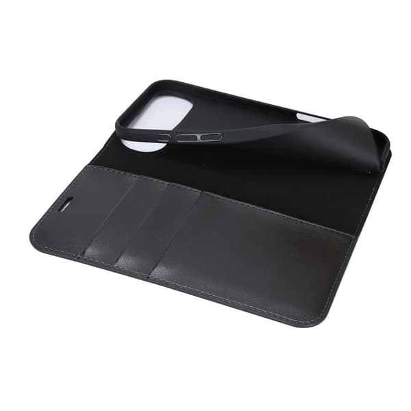 Mobilfodral iPhone Air Äkta Läder Svart
