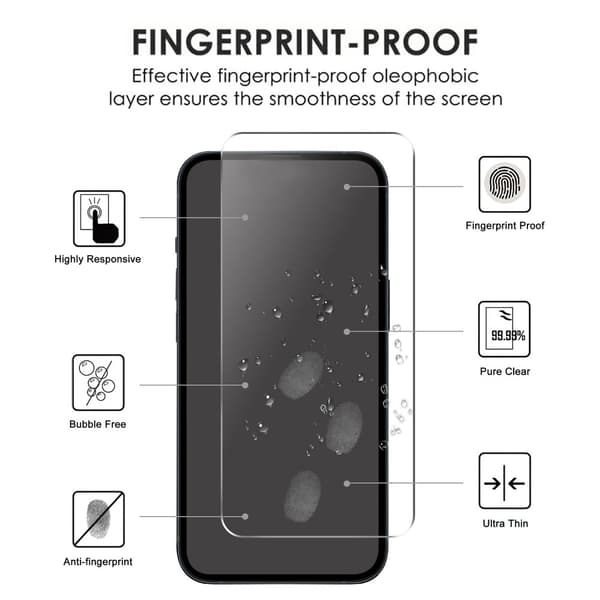 Google Pixel 10 Skärmskydd Härdat Glas 0.3mm