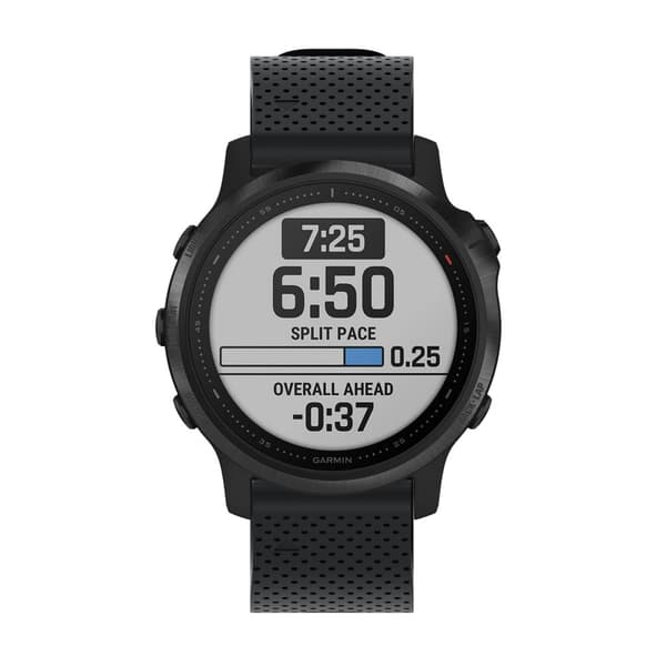 Silikonarmband Garmin Fenix 5S Plus Svart