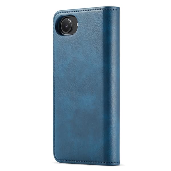 DG.MING 2-in-1 Magnet Wallet iPhone 16e Blue