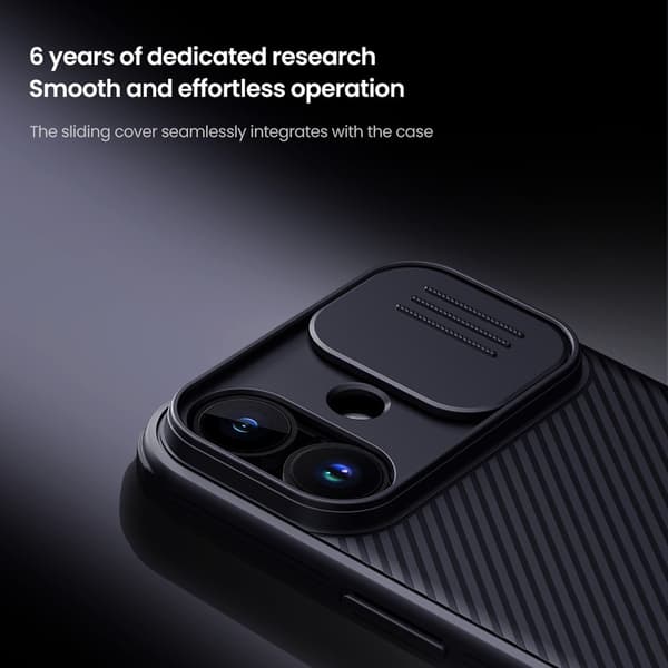 Nillkin CamShield Skal iPhone 17 Svart