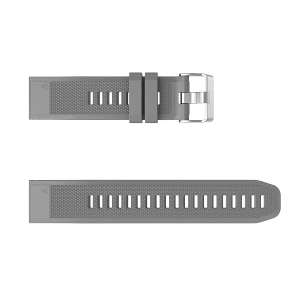 Silikonarmband Garmin Fenix E 47mm Grå