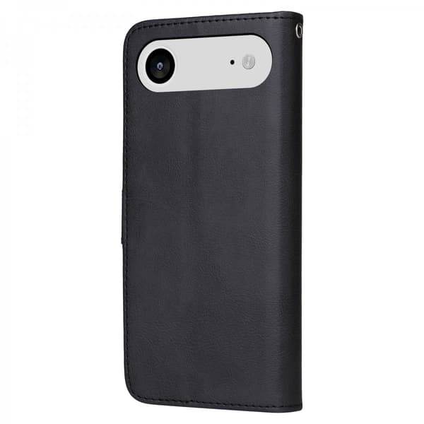 Läder Magnetfodral iPhone Air Svart