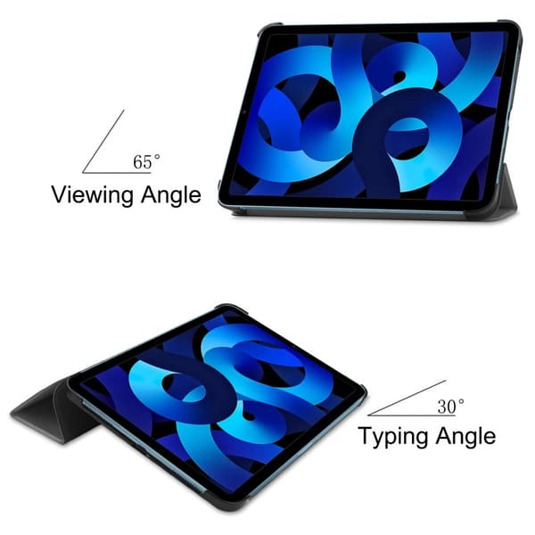 Apple iPad 11 11th Gen (2025) Fodral Tri-fold Grå