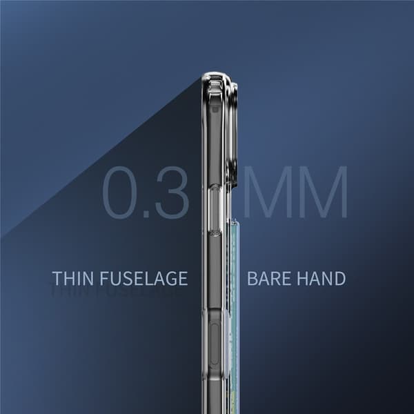 Skal Kortfack iPhone 17 Pro Genomskinlig