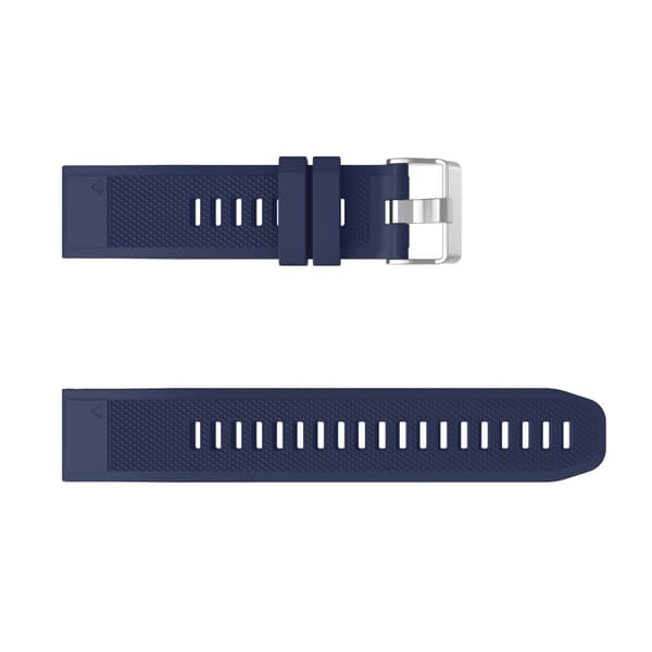 Silikonarmband Garmin Fenix E 47mm Mörkblå