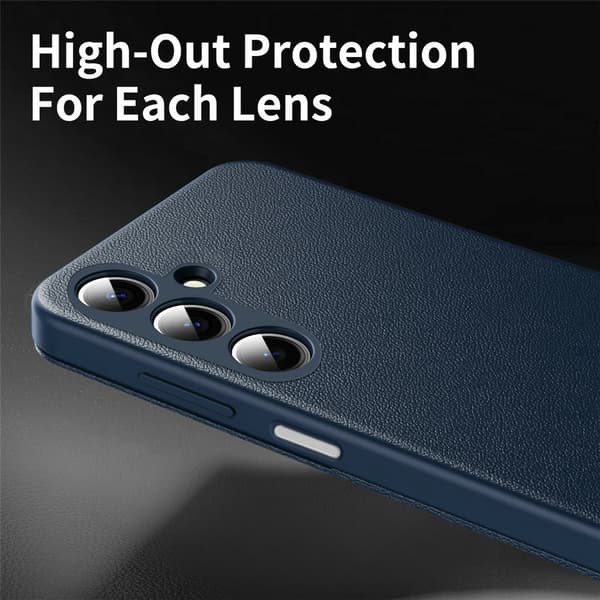 Läderfodral Smart View Samsung Galaxy A37 Blå