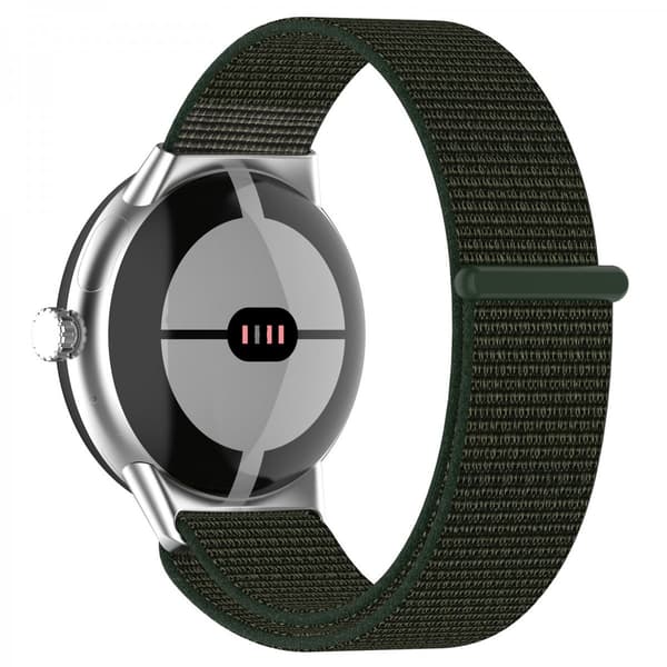 Nylonarmband Google Pixel Watch 3 41mm Mörkgrön