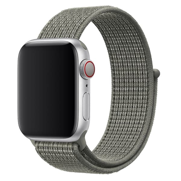 Nylonarmband Apple Watch 42/44/45/49 mm Grå