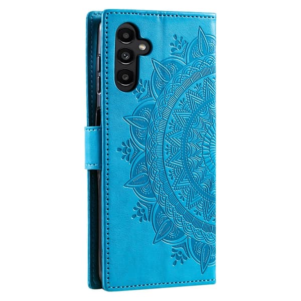 Läderfodral Mandala Samsung Galaxy A17 Blå