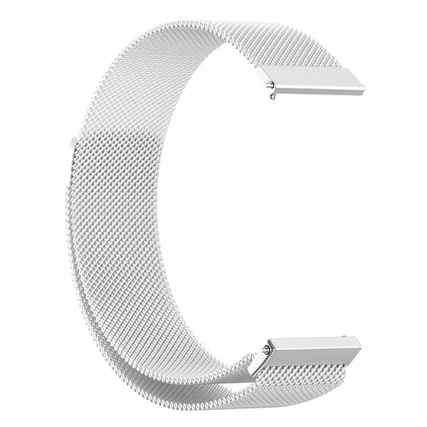 Milanese Loop Armband Garmin Vivoactive 4 Silver