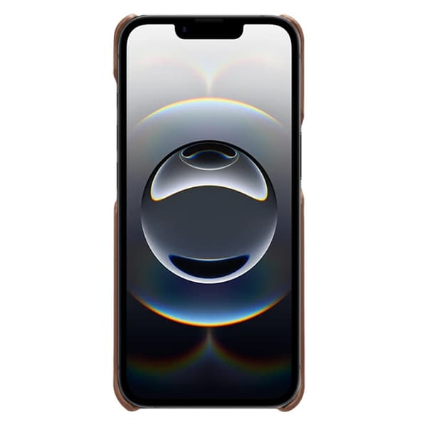 Läderskal Med Kortfack iPhone 16e Brun