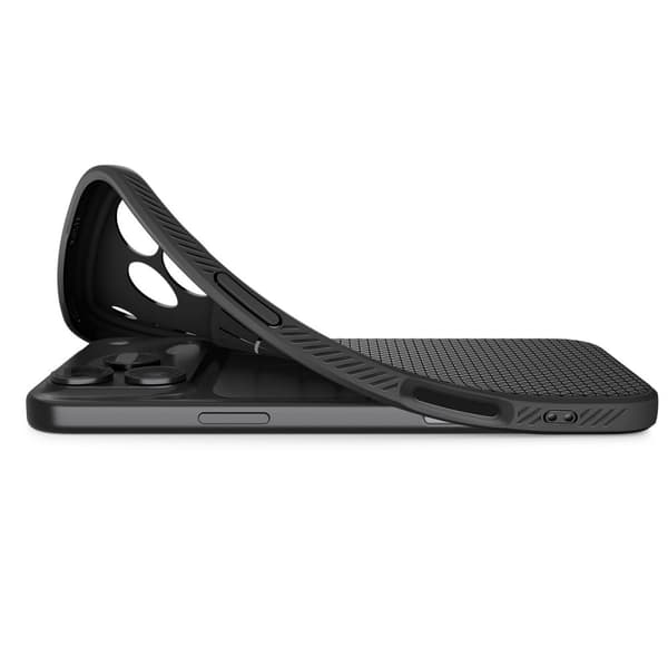 Spigen iPhone 17 Pro Case Liquid Air Matte Black