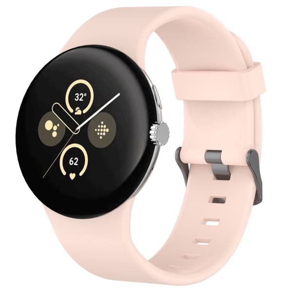 Silikonarmband Google Pixel Watch 4 45mm Rosa