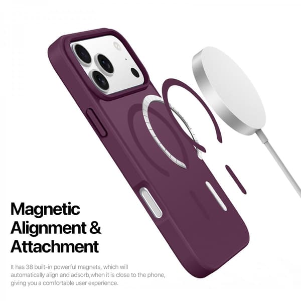Dux Ducis Mobilskal till iPhone 18 Pro Max MagSafe matt Lila
