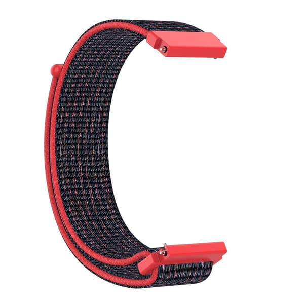 Nylonarmband Garmin Forerunner 245/645 Röd