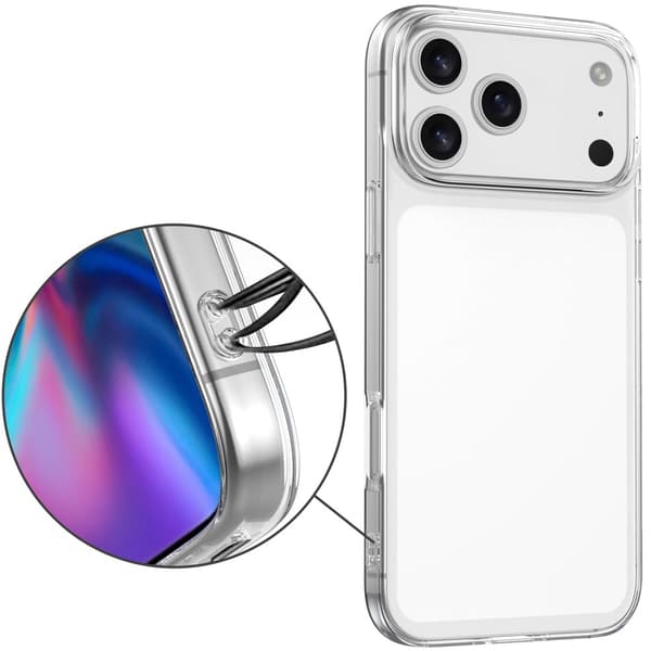 Transparent skal till iPhone 18 Pro