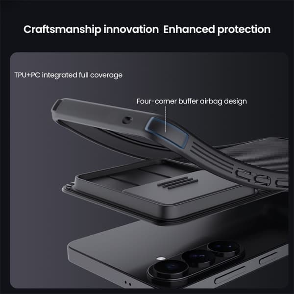 Nillkin CamShield Skal Samsung Galaxy S26 Plus Svart