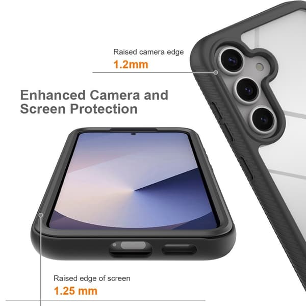 360 Full Cover Edge Case Samsung Galaxy A57 Black