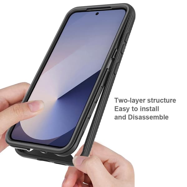 360 Full Cover Edge Case Samsung Galaxy A57 Black