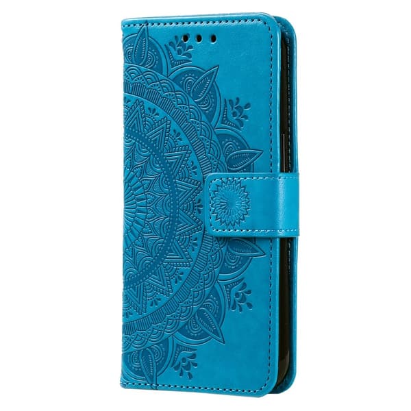 Läderfodral Mandala Samsung Galaxy A37 Blå