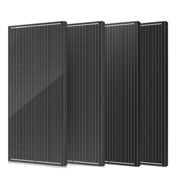 Solpanel, Off-Grid System, Høj Effektivitet,100W x 4