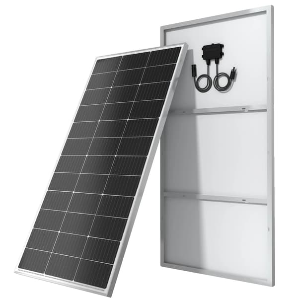 Solpanel, Monokristallin Konstruktion, Hög Effektivitet,150W Vit