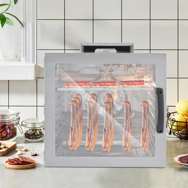 Maddehydrator, 10-lags kapacitet, høj effektivitet,Lys Grå