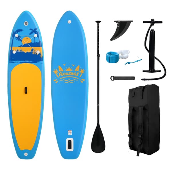 Oppustelig Paddle Board, Bærbar Design, Komplet Tilbehørssæt,SUPFW31E