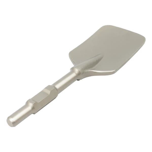 Skovl, Holdbar Kromstål Konstruktion, Ergonomisk Design,Sølv