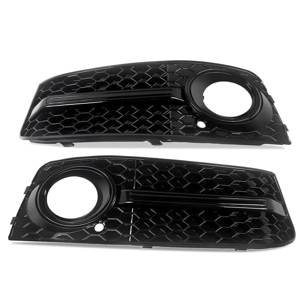 Dimljuslock, ABS-plast, 55 cm längd, 21 cm bredd, 14 cm höjd, passar Audi A4 B8 (2009-2012)
