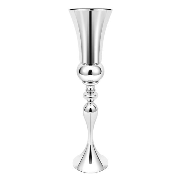 Bröllopsblomställ, Elegant Design, Hållbar Järnkonstruktion, Silver