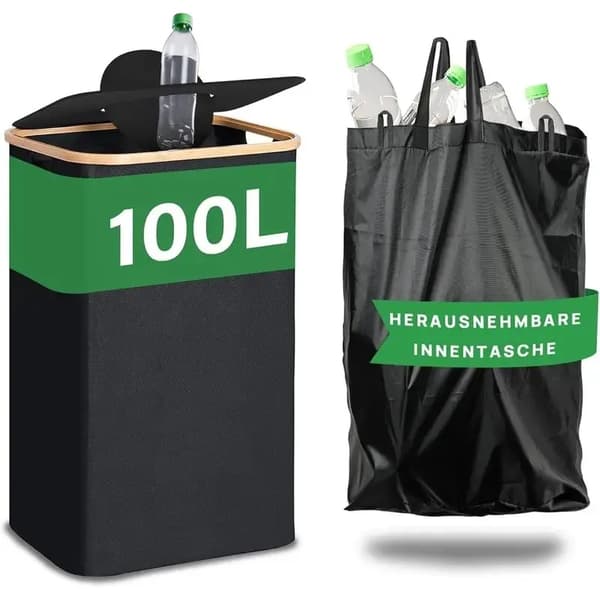 Depositionsflaskbehållare, Stort kapacitet, Luktkontroll,100L