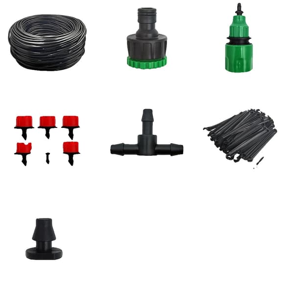 Vattningssatser, Automatiskt System, Justerbara Droppar,5M