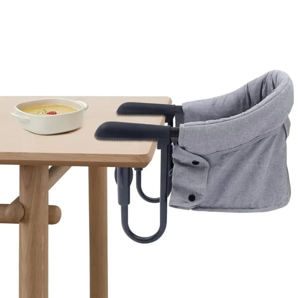 Barnstol, Fällbar, Bärbar Design,GRÅ