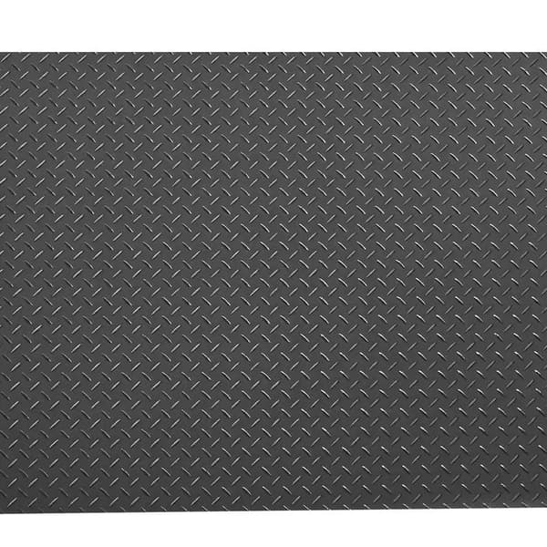 Garagegulvmåtte, PVC-materiale, skridsikker overflade,Rød
