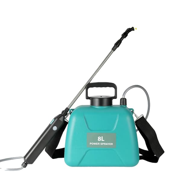 Elektrisk Spruta, 8L Kapacitet, Automatisk Pump System,Grön-8L