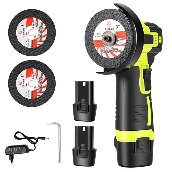 Mini Polisher, Trådløs, Inkluderer Genopladelige Batterier,2*batteri