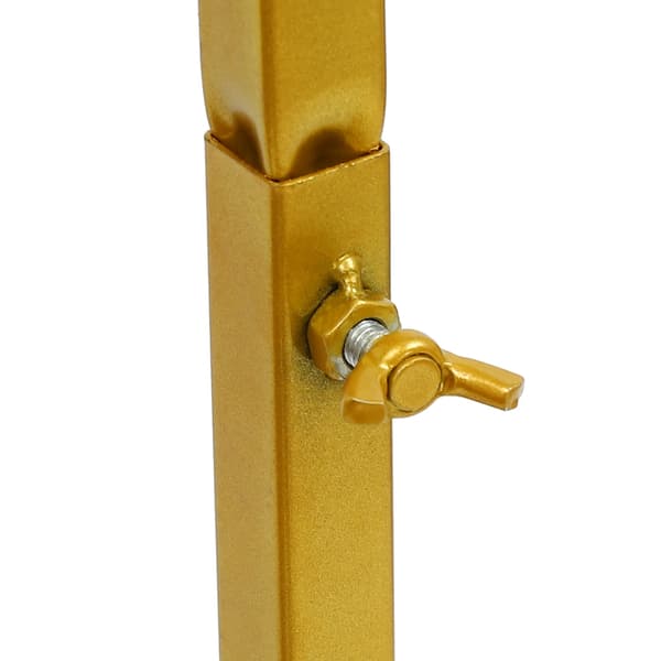 Bryllupsbue Stativ, Bueformet Ramme, Elegant Baggrund,Guld, M