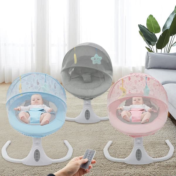 Babygunga, Fjärrkontroll, Bluetooth-anslutning,GRÅ
