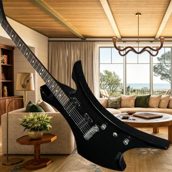 Guitar, Mahogni Krop, Fast Bro,sort