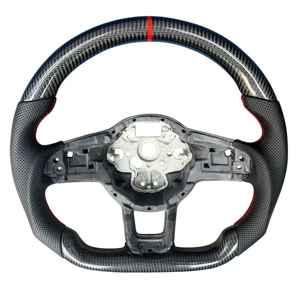 Ratt, Carbonfiber Materiale, Perforeret Lædergreb,med hul