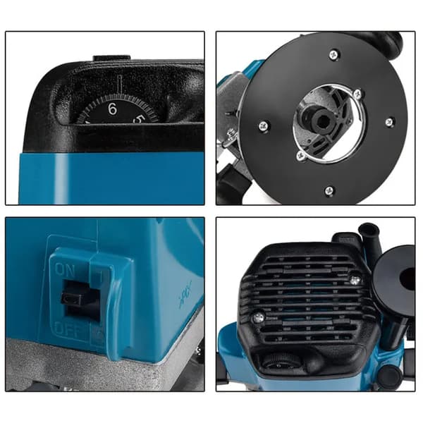 Graveringsmaskin, Kraftfull Motor, Ergonomisk Design,Blå