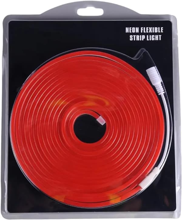 LED-ljusslinga, 12V, 5 meter,Röd