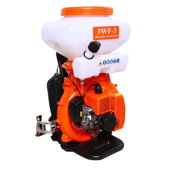 Högtrycksspruta, 14L kapacitet, effektiv sprutsystem,Orange