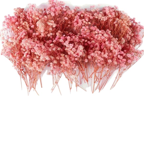 Torkade Blommor, Perfekta för Bröllop, Heminredning,Rosa baby andedräkt